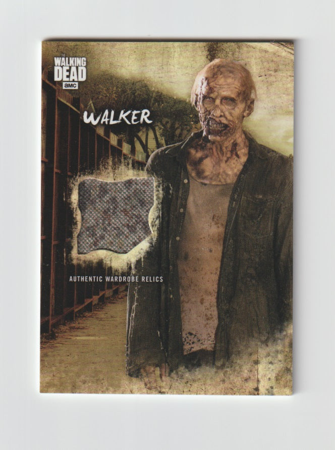 2018 The Walking Dead Road to Alexandria Walker Costume Relics #WR-3 Walker