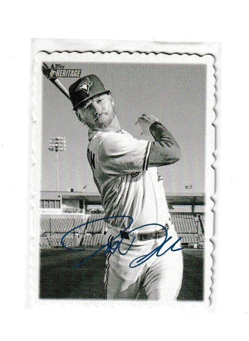 2018 Topps Heritage High Number '69 Topps Deckle Edge #7 of 30 Josh Donaldson