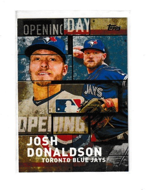 2018 Topps Opening Day Insert Blue #OD-18 Josh Donaldson