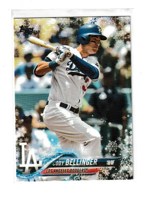 2018 Topps Walmart Holiday Snowflake #HMW125 Cody Bellinger