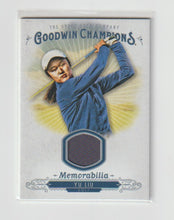 Load image into Gallery viewer, 2018 Upper Deck Goodwin Champions Memorabilia #M-YL Yu Liu
