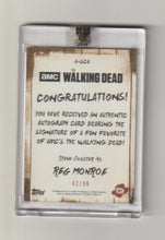 Load image into Gallery viewer, 2018 Walking Dead Autograph Collection #A-SCA Steve Coulter as Reg Monroe
