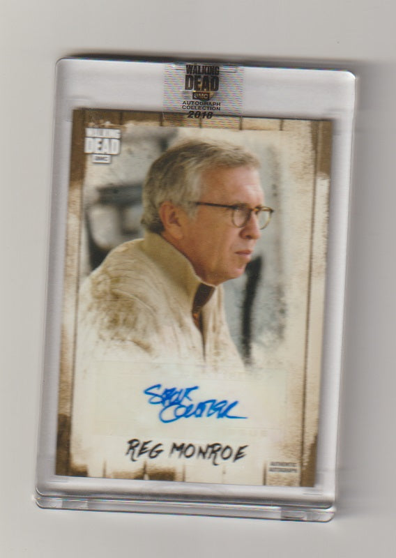 2018 Walking Dead Autograph Collection #A-SCA Steve Coulter as Reg Monroe