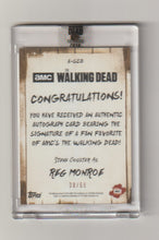 Load image into Gallery viewer, 2018 Walking Dead Autograph Collection #A-SCB Steve Coulter as Reg Monroe
