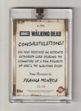 Load image into Gallery viewer, 2018 Walking Dead Autograph Collection #A-TFA Tovah Feldshuh as Deanna Monroe
