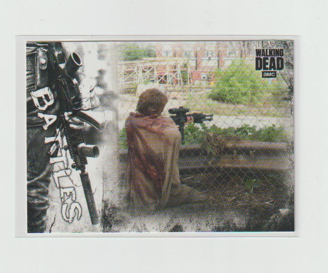 2018 Walking Dead Hunters and the Hunted Epic Battles #EB-4 Carol vs Terminus