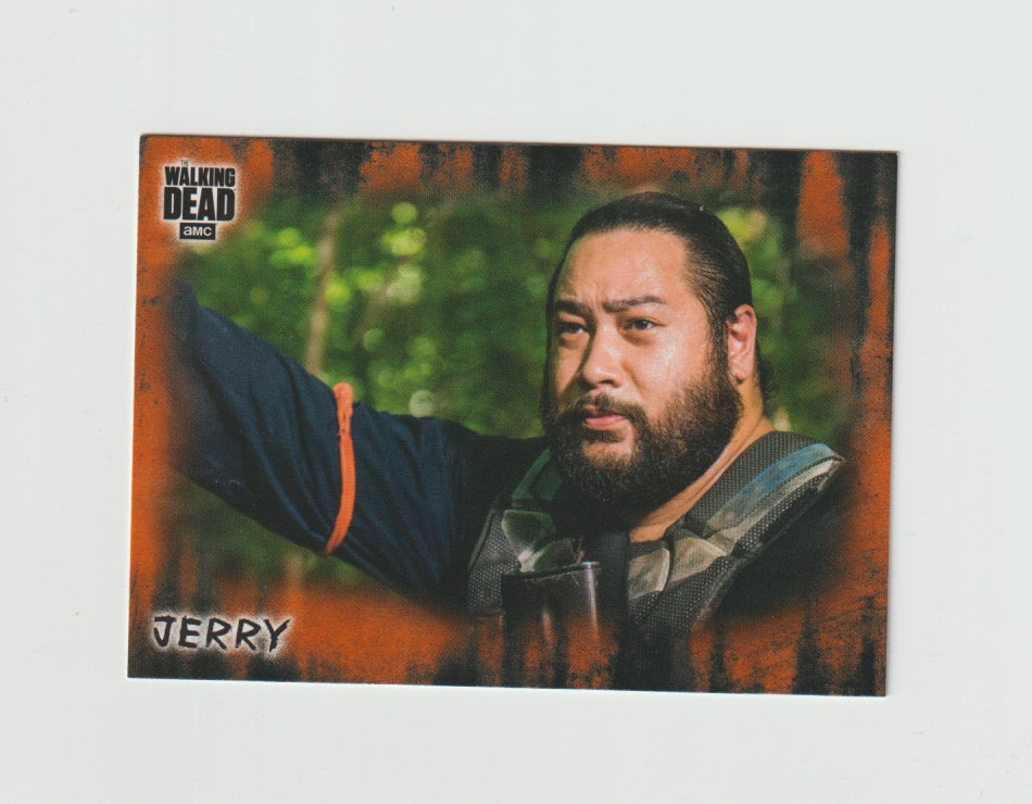 2018 Walking Dead Hunters and the Hunted Orange #42 Jerry