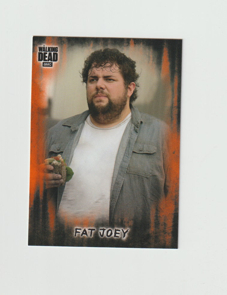 2018 Walking Dead Hunters and the Hunted Orange #80 Fat Joey