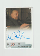 Load image into Gallery viewer, 2018 X-Files Seasons 10 &amp; 11 Autographs AC Peterson as Mr Y
