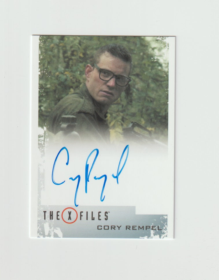 2018 X-Files Seasons 10 & 11 Autographs Cory Rempel as Young Walter Skinner