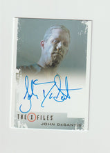 Load image into Gallery viewer, 2018 X-Files Seasons 10 &amp; 11 Autographs John DeSantis as Band-Aid Nose Man

