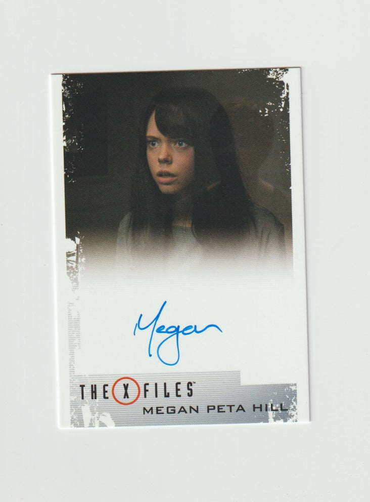 2018 X-Files Seasons 10 & 11 Autographs Megan Peta Hill as Molly