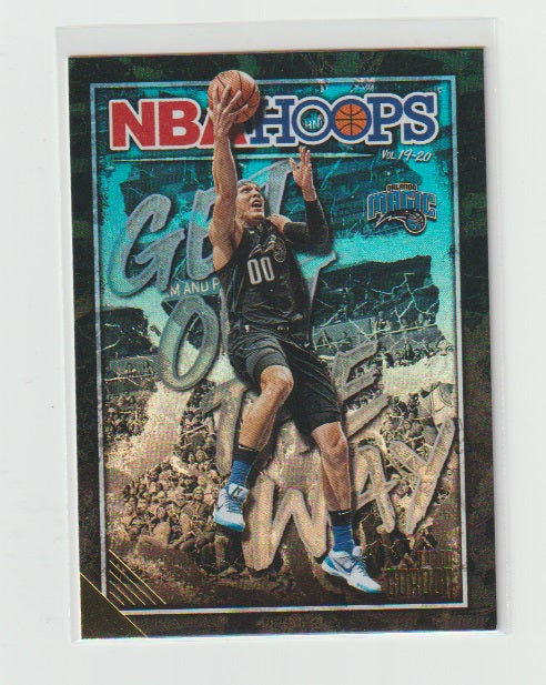 2019-20 Hoops Get Out The Way Holo #2 Aaron Gordon