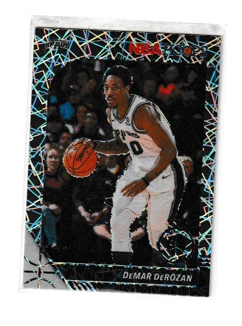 2019-20 Hoops Premium Stock Prizms Silver Laser #172 DeMar DeRozan