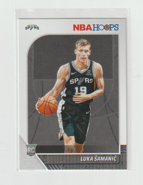 2019-20 Hoops Rookie RC Card #216 Luka Samanic