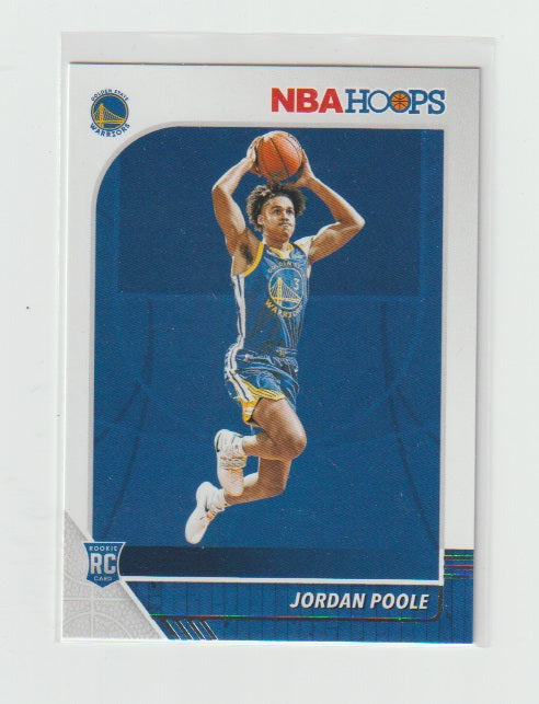 2019-20 Hoops Rookie RC Card #223 Jordan Poole