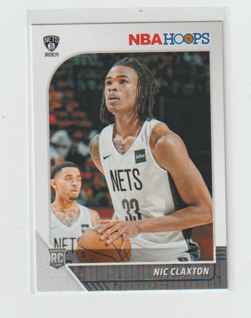 2019-20 Hoops Rookie RC Card #241 Nic Claxton