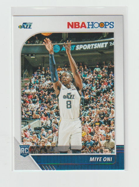 2019-20 Hoops Rookie RC Card #257 Miye Oni