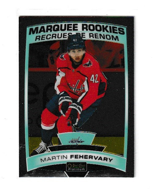 2019-20 O-Pee-Chee Platinum Marquee Rookies #153 Martin Fehervary