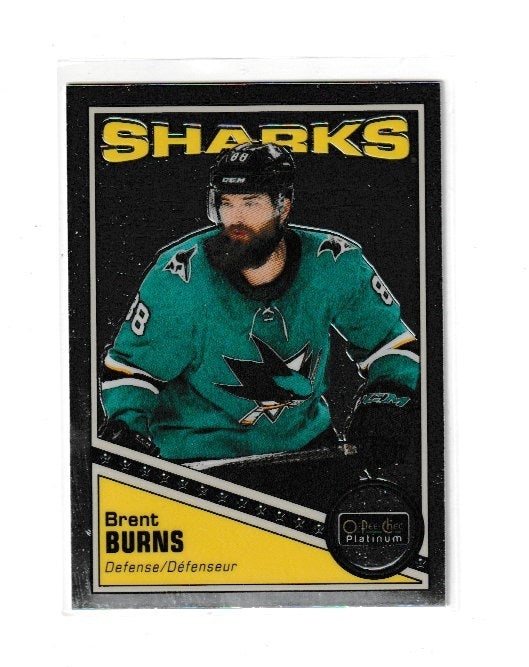 2019-20 O-Pee-Chee Platinum Retro #R-9 Brent Burns