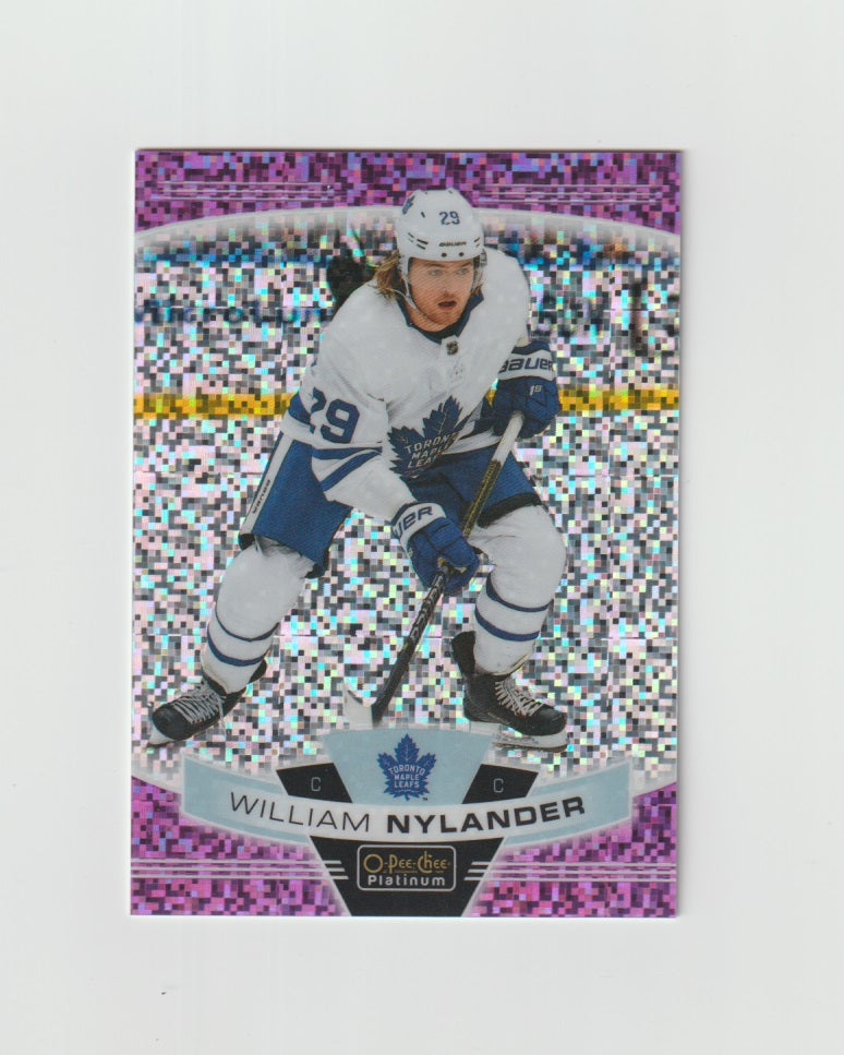 2019-20 O-Pee-Chee Platinum Violet Pixels #51 William Nylander