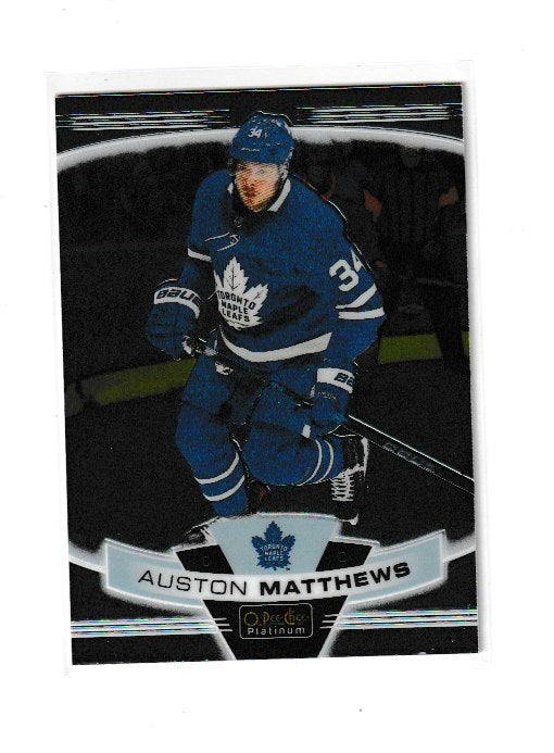 2019-20 O-Pee-Chee Platinum #10 Auston Matthews