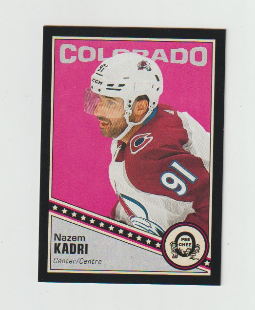 2019-20 O-Pee-Chee Retro Black #609 Nazem Kadri