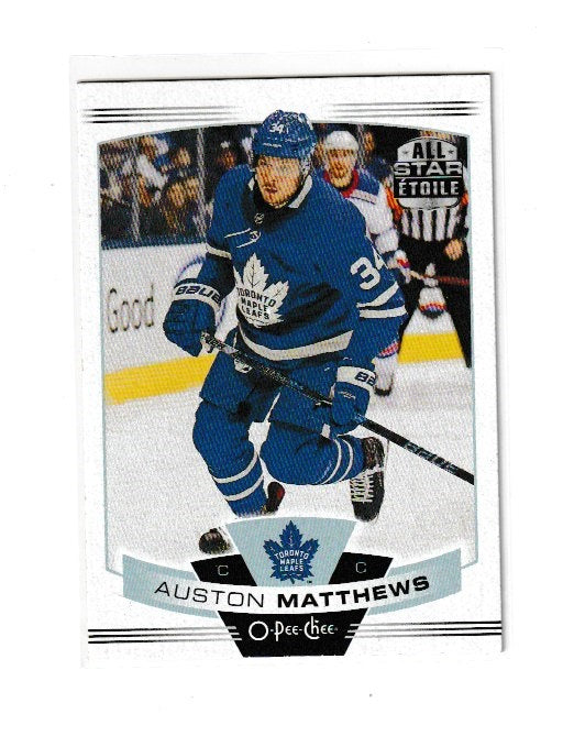 2019-20 O-Pee-Chee #463 Auston Matthews