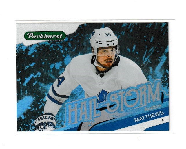 2019-20 Parkhurst Hail Storm #HS-10 Auston Matthews