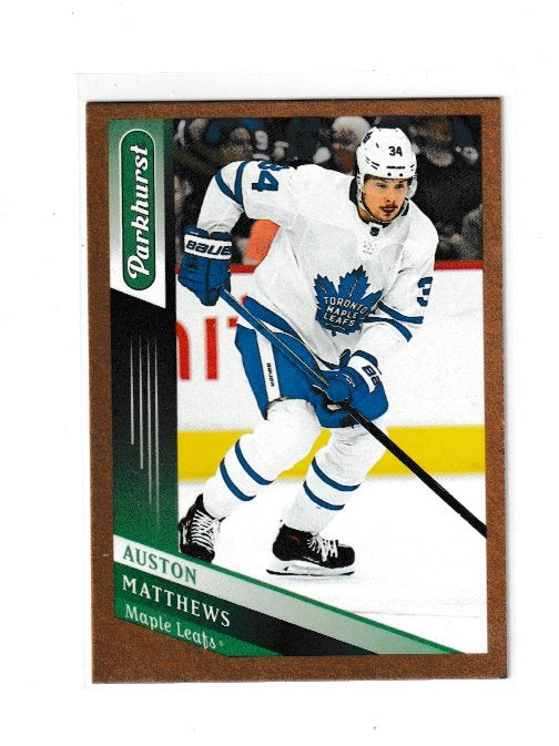 2019-20 Parkhurst ePack Bronze #98 Auston Matthews