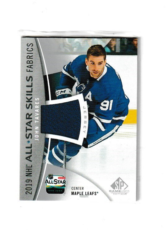 2019-20 SP Game Used All-Star Skills Fabrics #AS-JT John Tavares