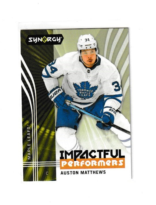 2019-20 Synergy Impactful Performers #IP-9 Auston Matthews