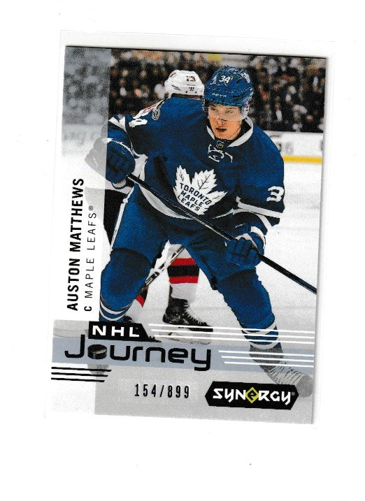 2019-20 Synergy NHL Journey Rookie Season #NP-9 Auston Matthews