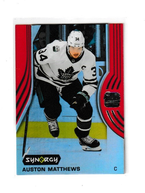 2019-20 Synergy Red #40 Auston Matthews