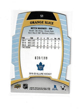 Load image into Gallery viewer, 2019-20 Upper Deck Allure Orange Slice #51 Mitch Marner
