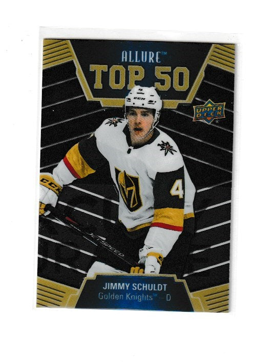 2019-20 Upper Deck Allure Top 50 #T50-26 Jimmy Schuldt