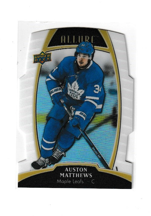 2019-20 Upper Deck Allure White Rainbow #5 Auston Matthews