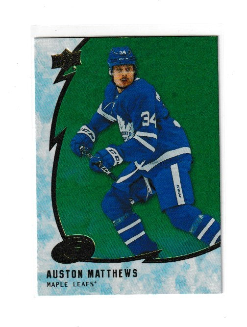 2019-20 Upper Deck Ice Green #16 Auston Matthews