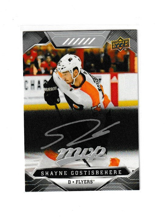 2019-20 Upper Deck MVP Silver Script #142 Shayne Gostisbehere