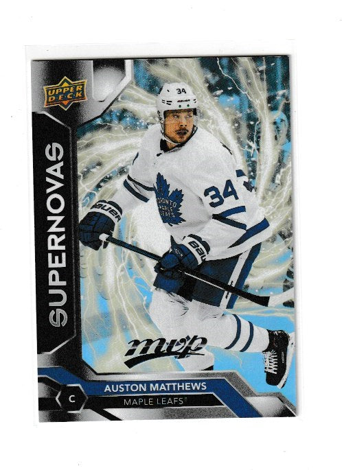 2019-20 Upper Deck MVP Supernovas #SN-1 Auston Matthews