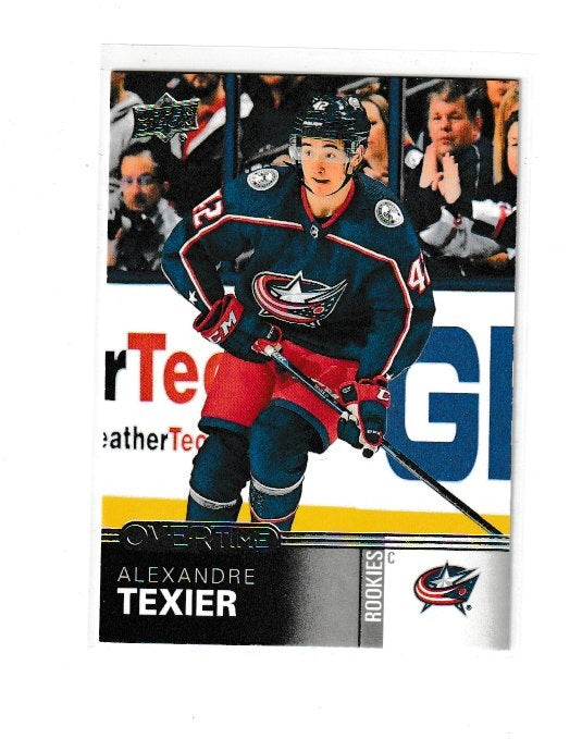 2019-20 Upper Deck Overtime Rookie #41 Alexandre Texier