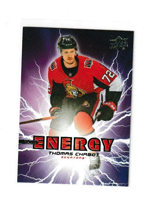 2019-20 Upper Deck Pure Energy #PE-9 Thomas Chabot