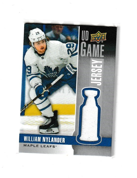 2019-20 Upper Deck UD Game Jersey #GJ-WN William Nylander