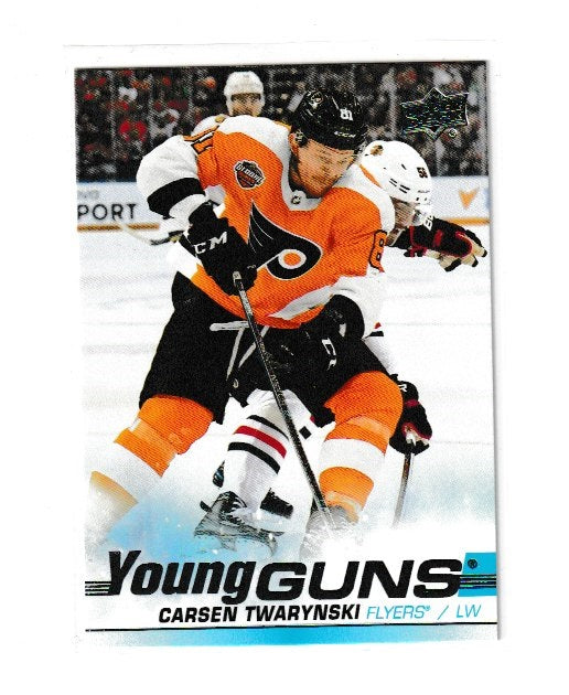 2019-20 Upper Deck Young Guns #214 Carsen Twarynski Rookie