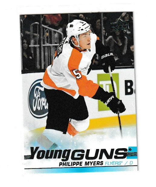 2019-20 Upper Deck Young Guns #221 Philippe Myers Rookie