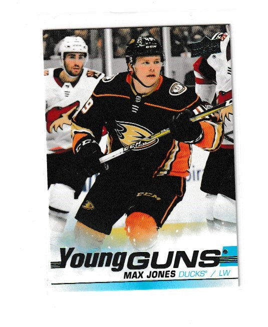 2019-20 Upper Deck Young Guns #242 Max Jones Rookie