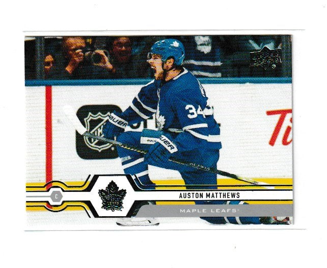 2019-20 Upper Deck #1 Auston Matthews