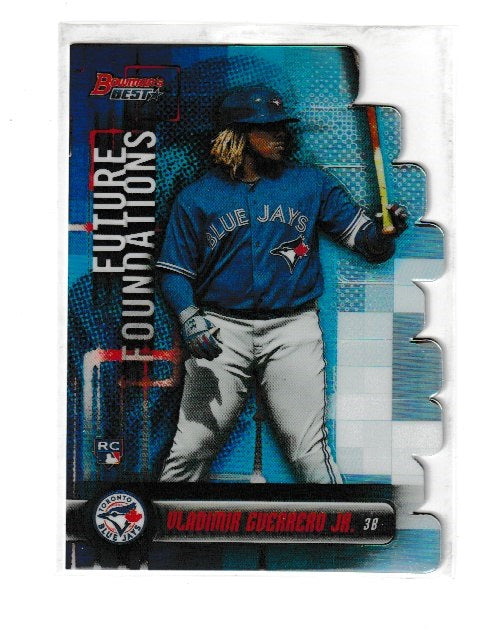 2019 Bowman's Best Future Foundation Refractors #FF-VGJ Vladimir Guerrero Jr