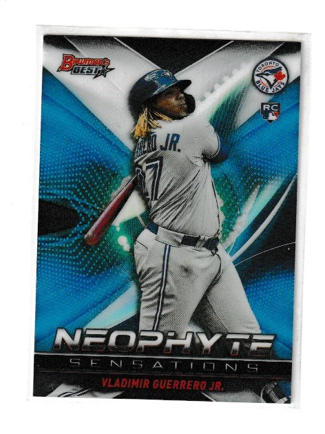 2019 Bowman's Best Neophyte Sensations Refractors #NS-1 Vladimir Guerrero Jr