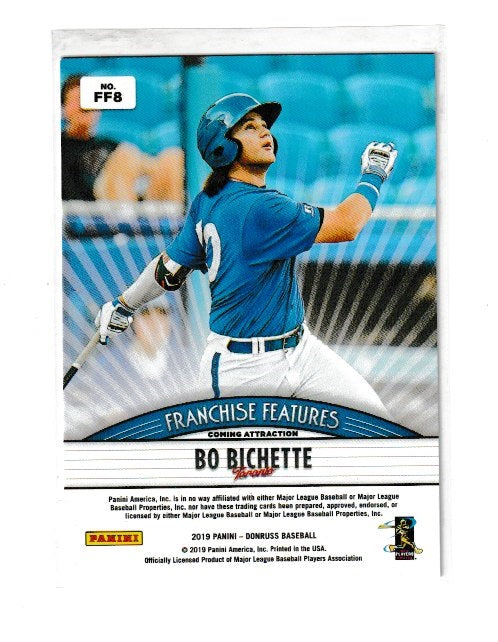 2019 Donruss Franchise Features Rapture #FF8 Trevor Story & Bo Bichette